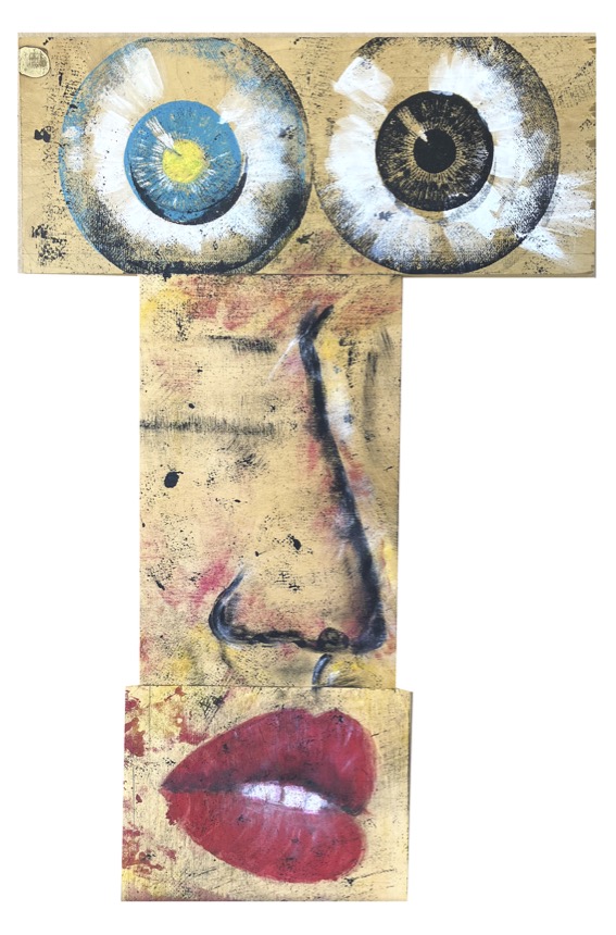 Representative plate from the Collages and Assemblages series
